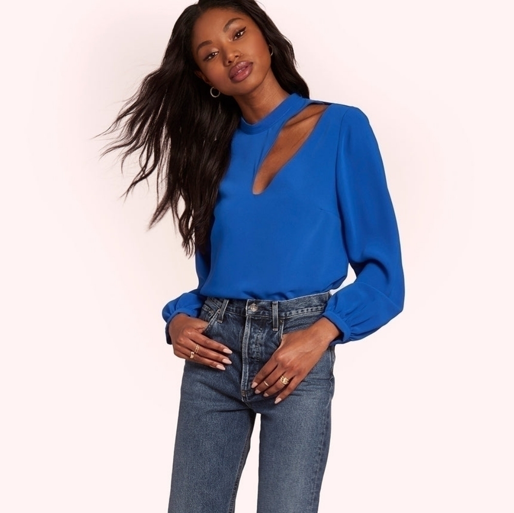 MARYANNE TOP Black  Amanda Uprichard
